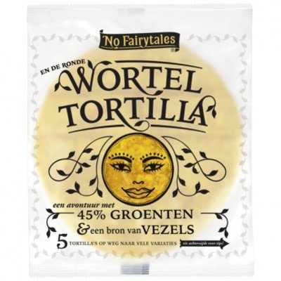No Fairytales Wortel tortilla wrap